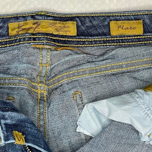 Seven7 Medium‑Wash Bootcut Jeans (Size 30) - Picture 5 of 8